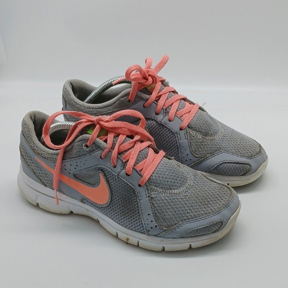 Nike Womens Flex Experience RN2 599548-063 Gray Running Shoes Sneakers Size 7